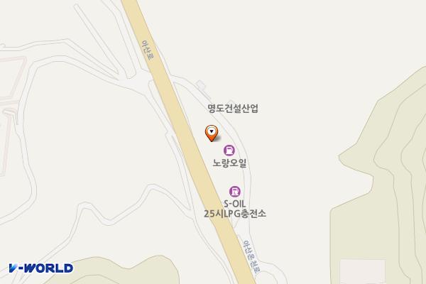 나드리 휴게소 위치 지도 — 충청남도 아산시 영인면 아산로 854