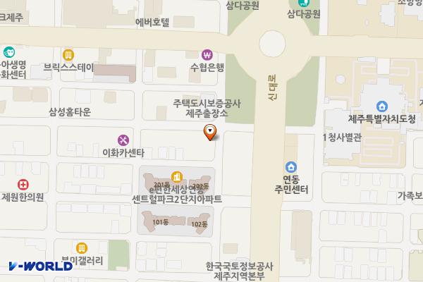 은남길 14 위치 지도 — 제주특별자치도 제주시 은남길 14