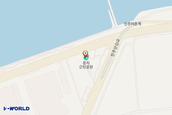 둔치근린공원(인주산업근린공원1) 위치 지도 — 충청남도 아산시 인주면 인주산단로 155-5