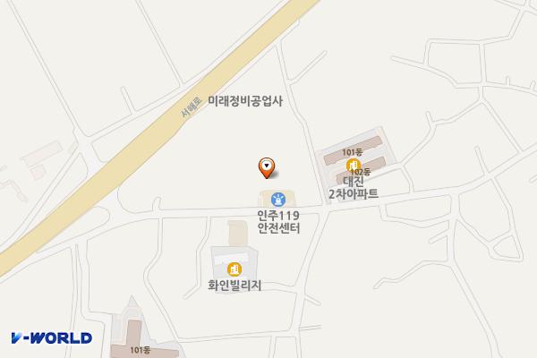 인주119안전센터 화장실 위치 지도 — 충청남도 아산시 인주면 공세길 19