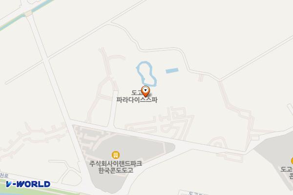 파라다이스 스파도고 위치 지도 — 충청남도 아산시 선장면 도고온천로 176-1