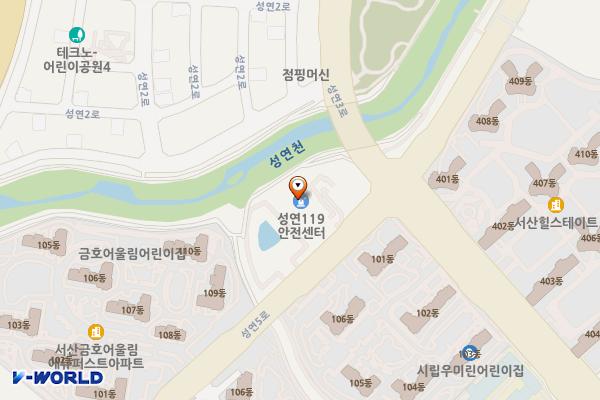 성연119안전센터 화장실 위치 지도 — 충청남도 서산시 성연면 성연5로 92-31, 성연119안전센터