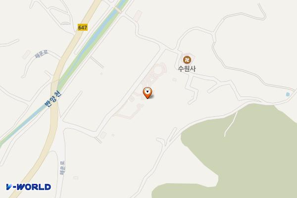 별마을 위치 지도 — 충청남도 서산시 해미면 오학별마을길 20