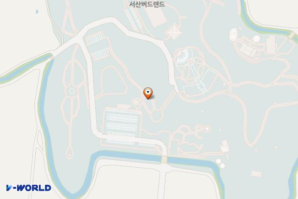 서산버드랜드 야외화장실 위치 지도 — 충청남도 서산시 부석면 천수만로 655-73, 서산시버드랜드
