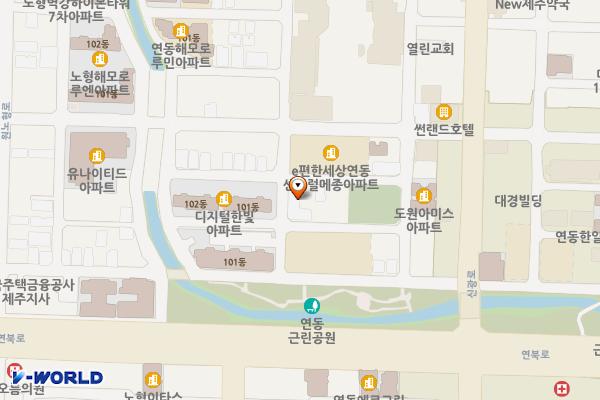 연동4길 29, 연동 266-2 위치 지도 — 제주특별자치도 제주시 연동4길 29