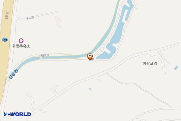 신상천 인공습지 위치 지도 — 충청남도 서산시 고북면 내포로 2234-28, 공중화장실
