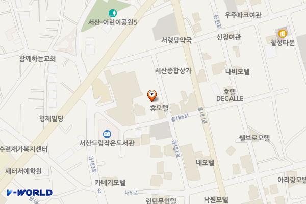 11통회관옆 위치 지도 — 충청남도 서산시 읍내2로 27-1 (읍내동)