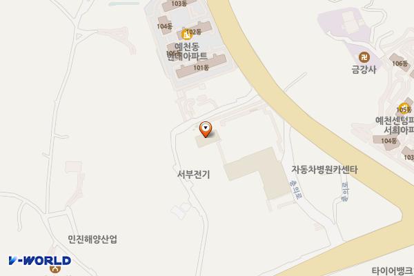 롯데마트 위치 지도 — 충청남도 서산시 충의로 27 (예천동)