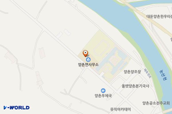 양촌면사무소 위치 지도 — 충청남도 논산시 양촌면 매죽헌로 1665번길 28