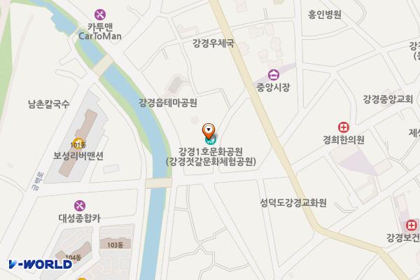 테마공원 위치 지도 — 충청남도 논산시 강경읍 옥녀봉로27번길 30-5