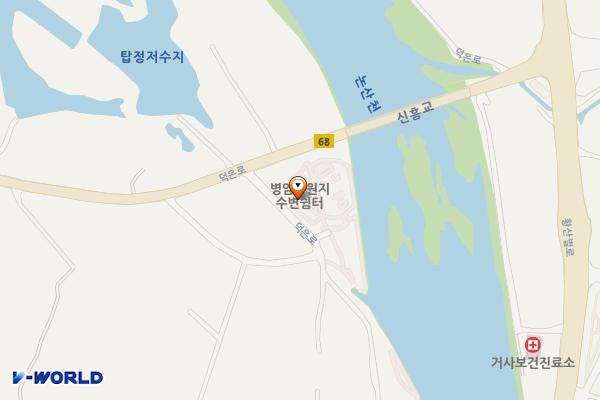 병암유원지 위치 지도 — 충청남도 논산시 가야곡면 병암리 119-10