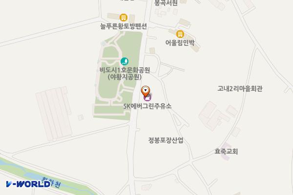 야황지 생활체육 공원 위치 지도 — 충청남도 논산시 연무읍 황화로 272