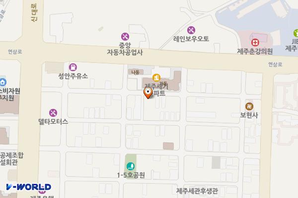 연동 310-27, 88, 89 위치 지도 — 제주특별자치도 제주시 연동 310-27