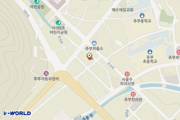 마전노인회관 위치 지도 — 충청남도 금산군 금산읍 아인리549번지 3호