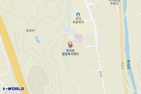 예수성심원 위치 지도 — 충청남도 금산군 부리면