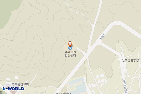 추부면소방서 위치 지도 — 충청남도 금산군 남일면 초현리100번지 38호
