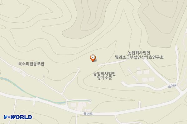 군북면사무소 위치 지도 — 충청남도 금산군 복수면 도랜말길 45-16