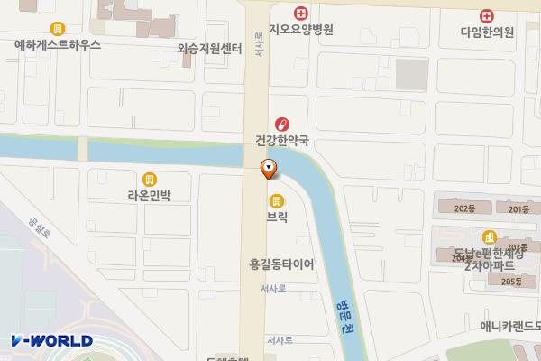 서사로 161, 187 위치 지도 — 제주특별자치도 제주시 서사로 161