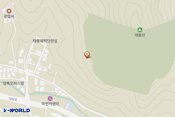 무내미체험마을 위치 지도 — 충청남도 금산군 추부면 마전리