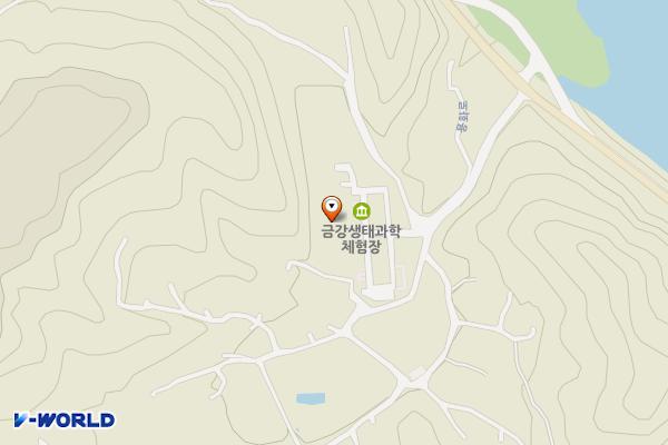 금강생태과학체험장 위치 지도 — 충청남도 금산군 진산면 지방리26번지