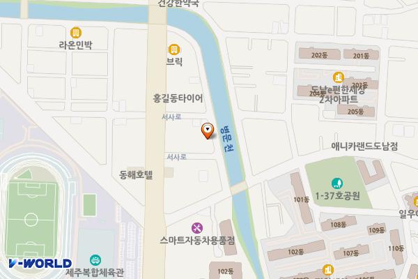오라일동 2453-132453-14 위치 지도 — 제주특별자치도 제주시 오라일동 2453-13