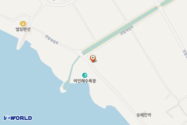 선도리해수욕장 위치 지도 — 충청남도 서천군 비인면 갯벌체험로 492-31
