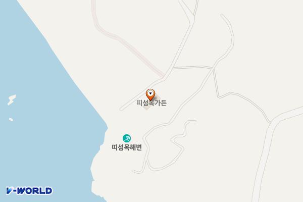 띠섬목바다입구 위치 지도 — 충청남도 서천군 서면 갯벌체험로154번길 78