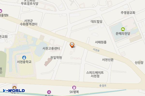 서천버스터미널 위치 지도 — 충청남도 서천군 서천읍 서천로 29