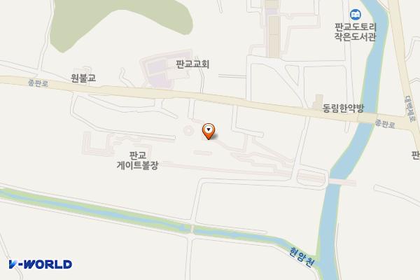 판교특화음식촌 주차장 화장실 위치 지도 — 충청남도 서천군 판교면 종판로 882-13