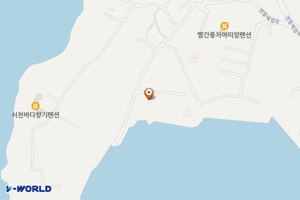 꽃게(뚜드렁이) 위치 지도 — 충청남도 서천군 종천면 갯벌체험로1152번길 51