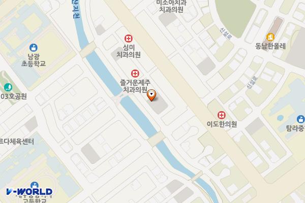 아라이동 3013-12 위치 지도 — 제주특별자치도 제주시 아라이동 3013-12