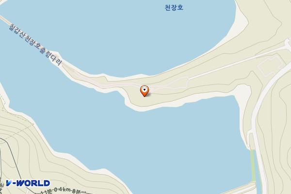 천장호 위치 지도 — 충청남도 청양군 정산면 천장호길 24-24