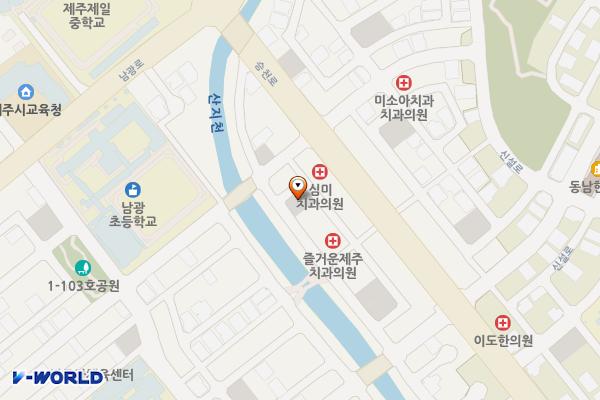 아라이동 3013-1 위치 지도 — 제주특별자치도 제주시 아라이동 3013-1