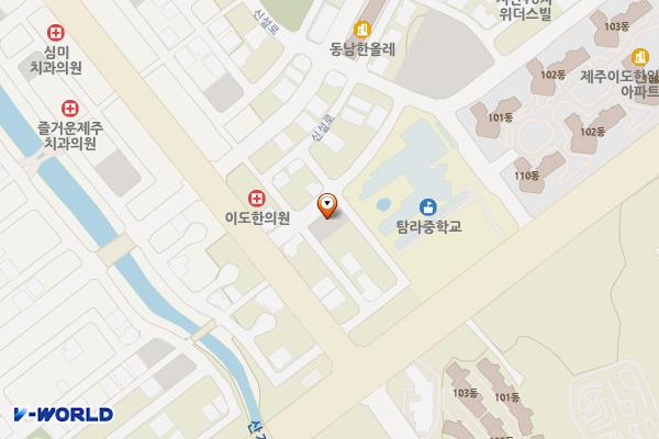 아라이동 3008-1 위치 지도 — 제주특별자치도 제주시 아라이동 3008-1