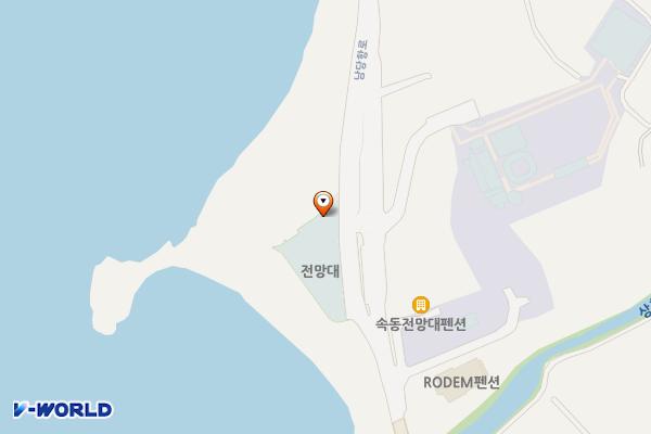 속동 전망대 공중화장실 위치 지도 — 충청남도 홍성군 서부면 남당항로 689