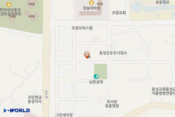 홍성군노인종합복지관 화장실 위치 지도 — 충청남도 홍성군 홍성읍 내포로146번길 30-11