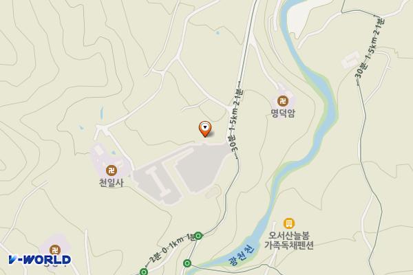 광성3리 주차장 위치 지도 — 충청남도 홍성군 장곡면 장곡길438번길 160