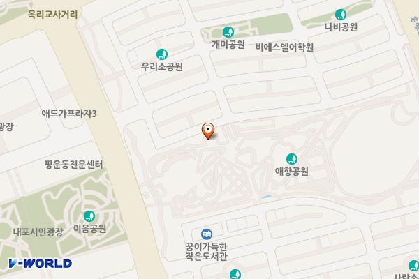 애향공원 공중화장실(B) 위치 지도 — 충청남도 예산군 삽교읍 애향11길 8, 애향공원공중화장실