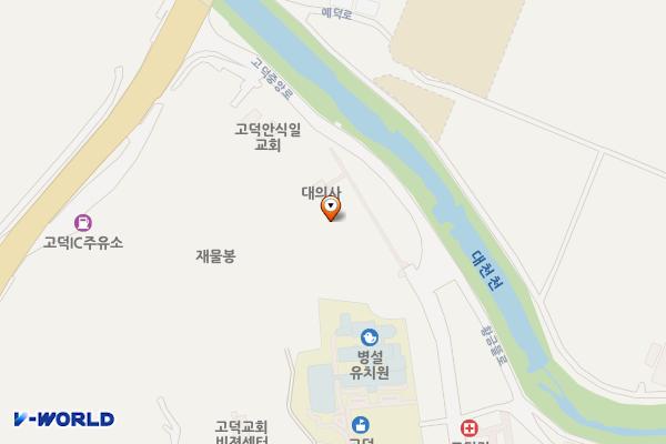 43공원공중화장실 위치 지도 — 충청남도 예산군 고덕면 고덕중앙로 107
