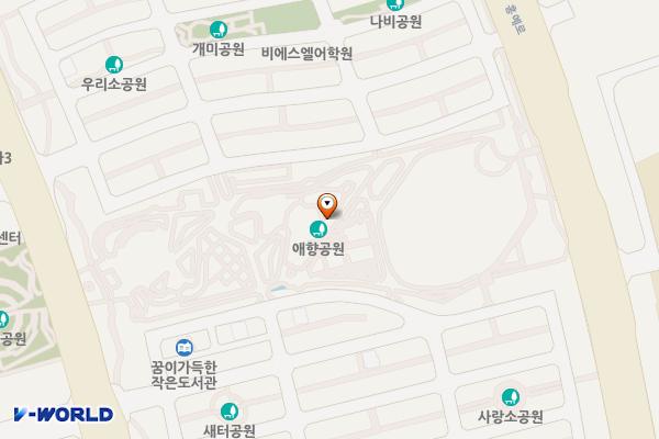 애향공원 공중화장실(A) 위치 지도 — 충청남도 예산군 삽교읍 애향11길