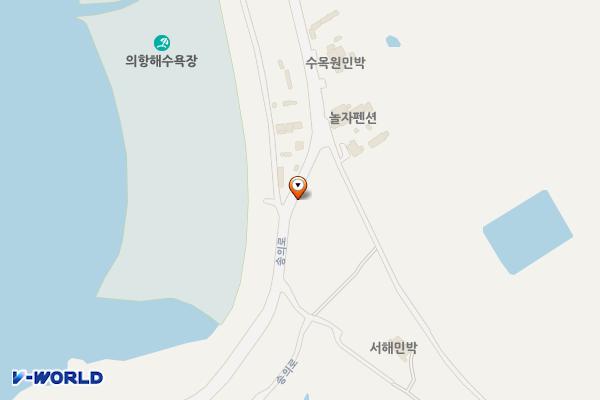 의항해수욕장 입구 위치 지도 — 충청남도 태안군 소원면 송의로 664