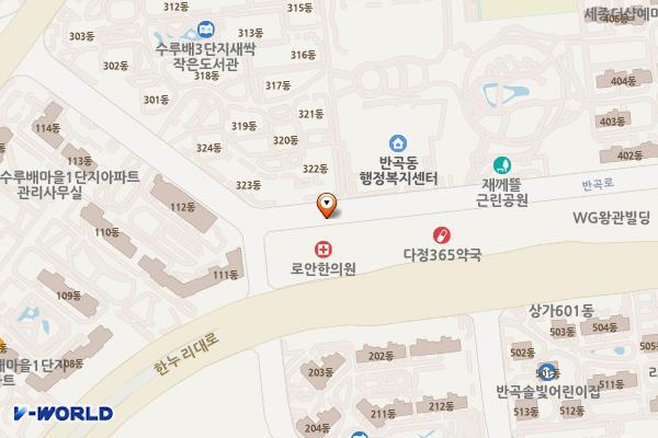 반곡동 위치 지도 — 세종특별자치시 반곡동 41-9