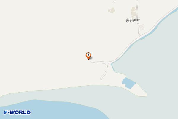 바람아래해수욕장 위치 지도 — 충청남도 태안군 고남면 큰장돌길 93-102