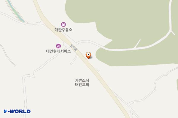 백화산입구(삭선리) 위치 지도 — 충청남도 태안군 태안읍 원이로 70