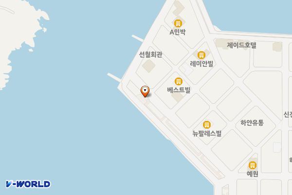신진도복합터미널 위치 지도 — 충청남도 태안군 근흥면 신진부두길 109-1