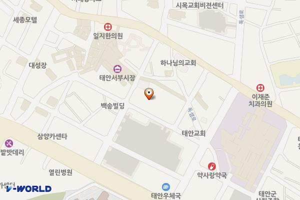 남문3리마을회관(서부시장) 위치 지도 — 충청남도 태안군 태안읍 시장2길 32-7