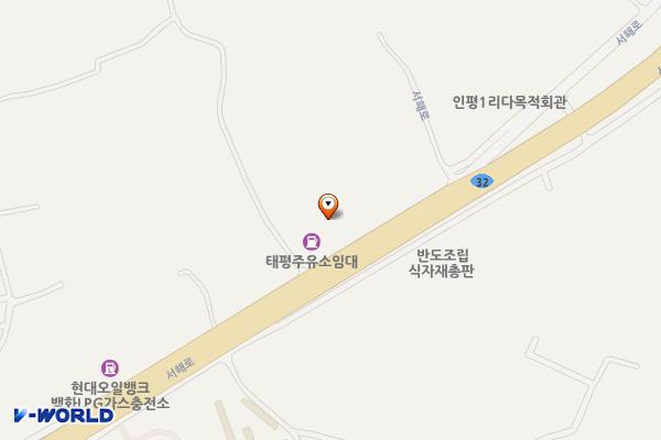 태안휴게소 위치 지도 — 충청남도 태안군 태안읍 서해로 2141