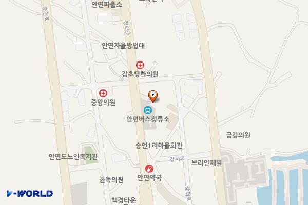 안면터미널 위치 지도 — 충청남도 태안군 안면읍 장터로 120-3