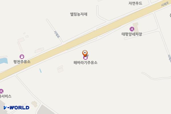 해바라기주유소 위치 지도 — 충청남도 태안군 태안읍 서해로 1990