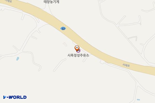 시목정성주유소 위치 지도 — 충청남도 태안군 소원면 서해로 1198